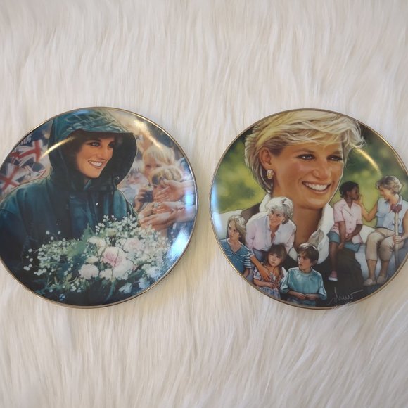 Princess Diana Collector Plate Lot of 2 - Picture 2 of 14